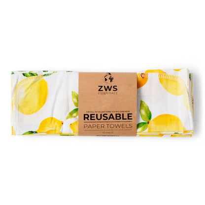 Reusable Paper Towels - 12 or 24 Pack
