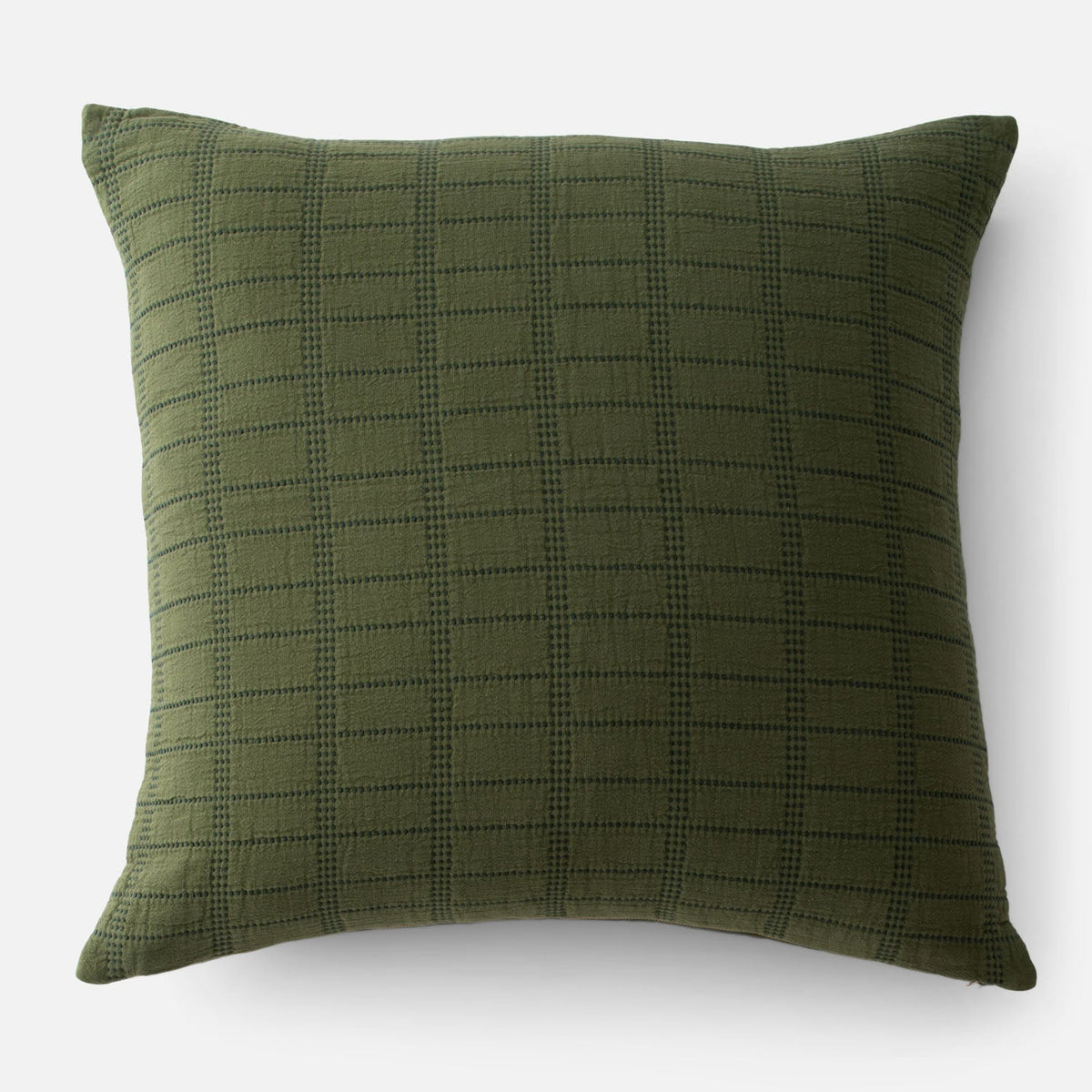 Grid Stitch Pillow Cover
