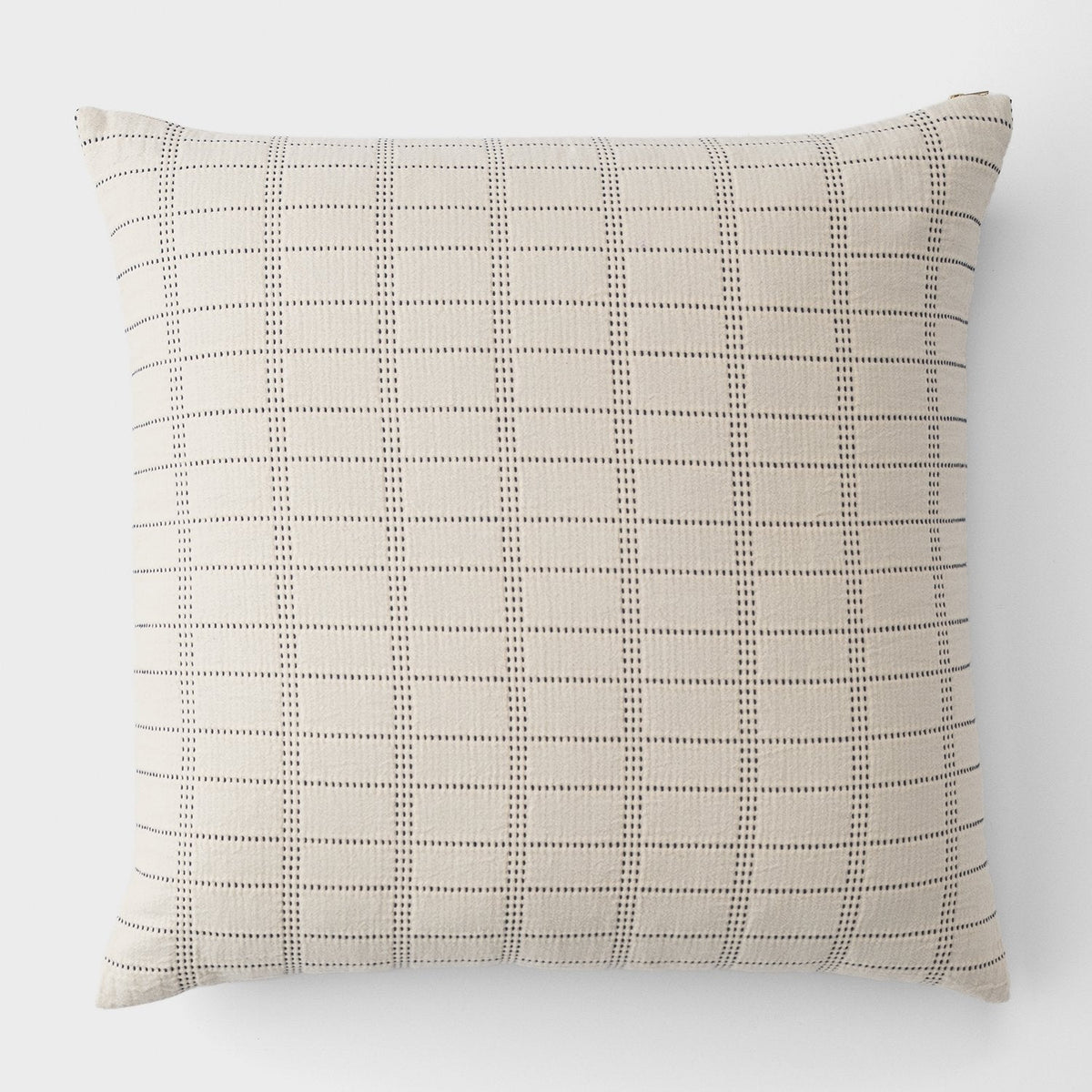 Grid Stitch Pillow Cover
