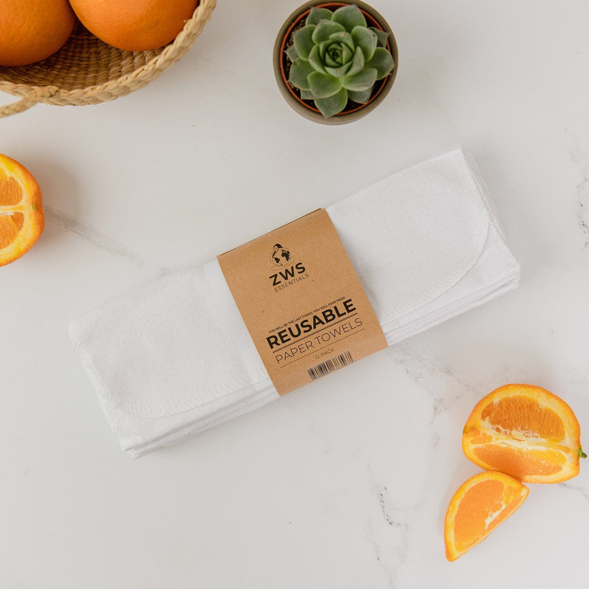 Reusable Paper Towels - 12 or 24 Pack